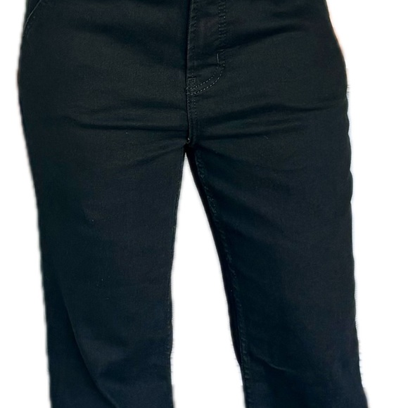 Old Navy Women’s Black Extra High Rise 360 Stretch Trouser Flare Jeans Size 6 - Picture 6 of 14